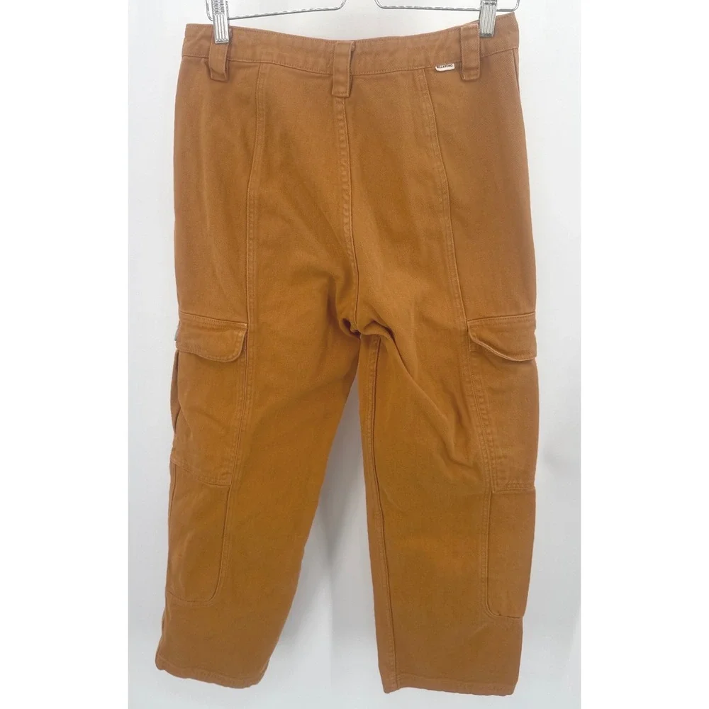 Billabong Mens Brown Cargo Utility Pants Baggy Retro SZ‎ 30 Y2K streetwear